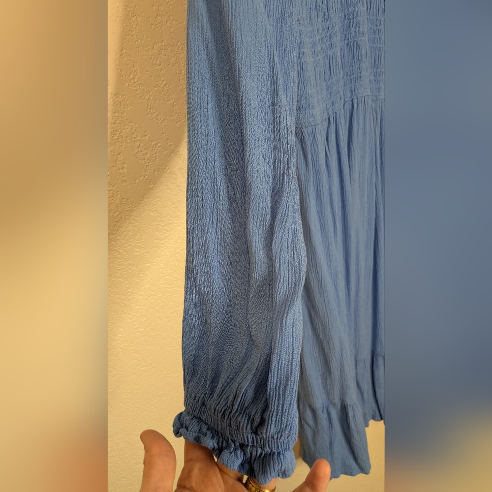 Sonoma Maternity Dress In Blue - Picture 4 of 6